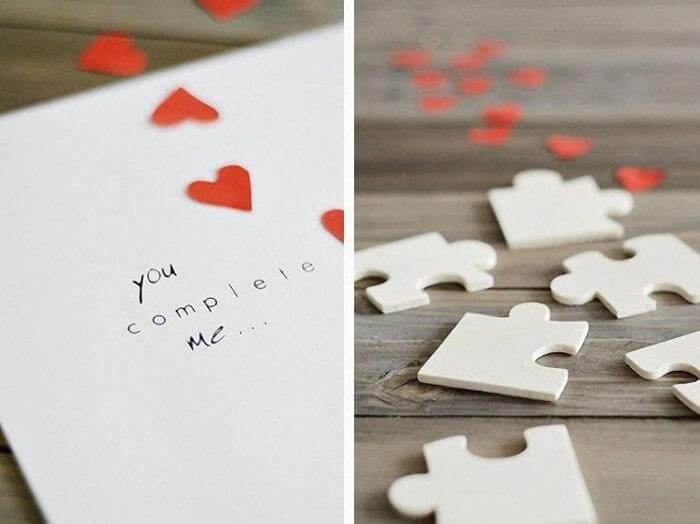 Valentine’s Day Diy Gifts, valentine puzzle