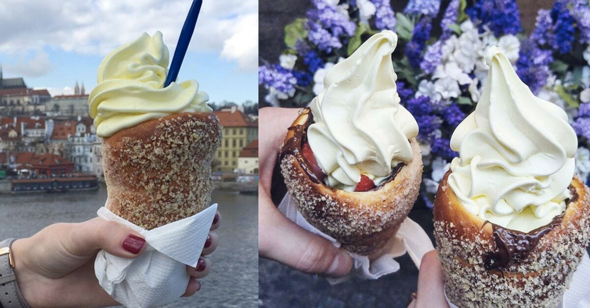 Discover The Latest Cake Bakery Trend, Chimney Cakes With Ice Cream