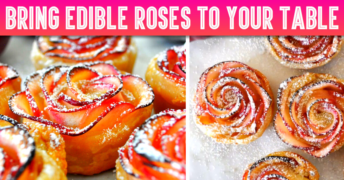 If You Love Quick Food Ideas, You Shouldn't Miss How To Make Edible Roses!