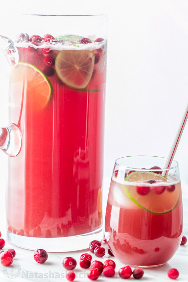  Sparkling Cranberry Pineapple Punch, easy punch recipes