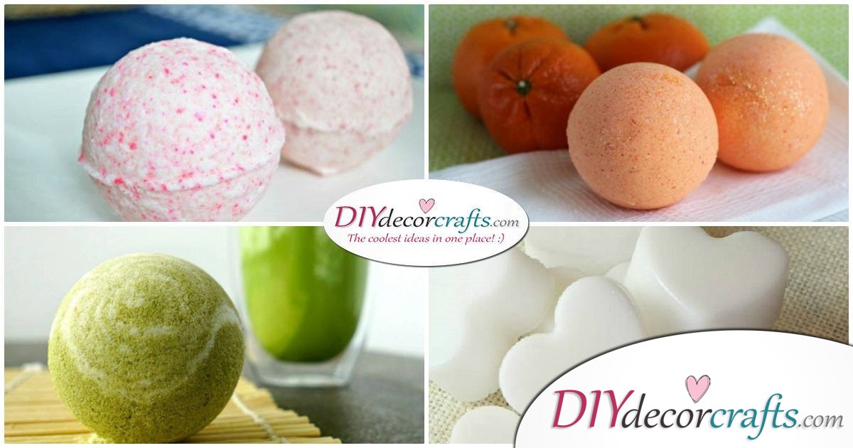 15 Homemade DIY Bath Bombs, Doughnut Bath Bombs