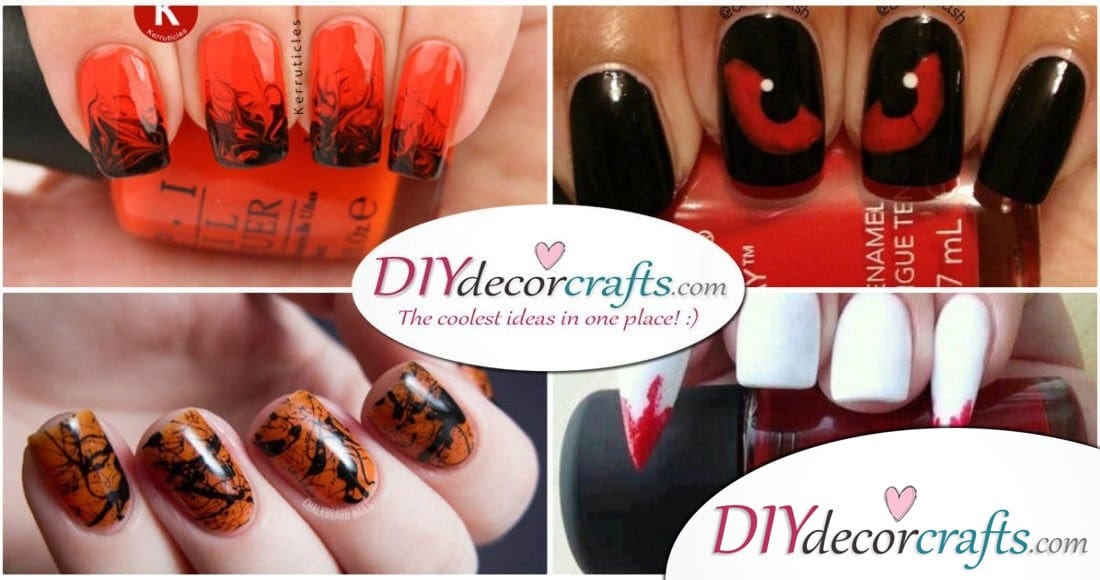 Easy And Creative Halloween Nail Art For Beginners