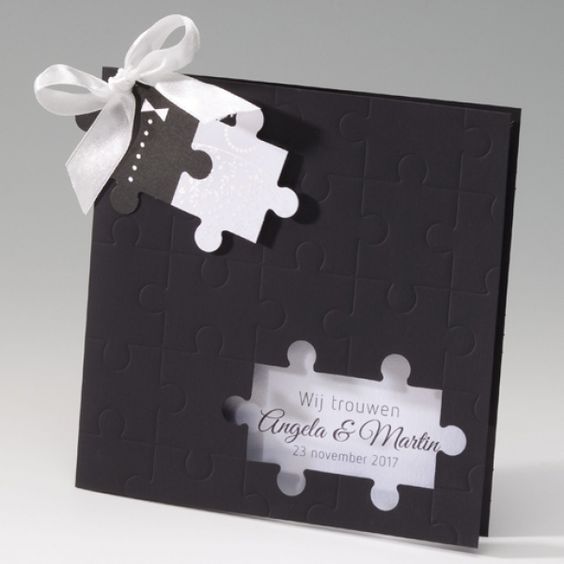 A Puzzling Invitation - A Fun Game for Your Guests