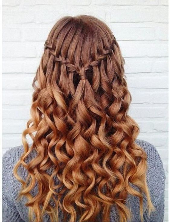 Wavy Locks with a Braid - Long Braided Hairstyles