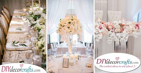 inexpensive wedding table decorations