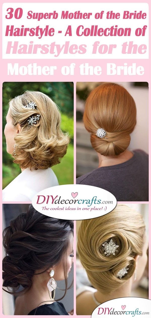 30 SUPERB MOTHER OF THE BRIDE HAIRSTYLES - A Collection of Hairstyles for the Mother of the Bride