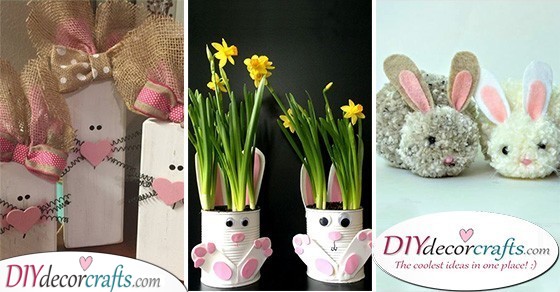 25 FANTASTIC DIY EASTER BUNNY DECORATIONS