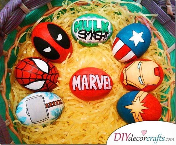 Marvellous Marvel - Easter Egg Decoration Ideas