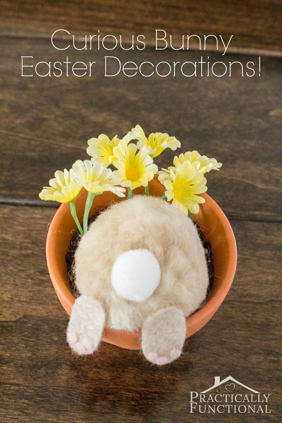 Digging for Easter Eggs - Funny Easter Crafts for Adults