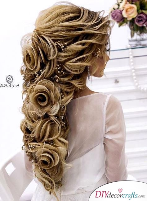 Rose Effects - Another Great Bridal Hairstyle