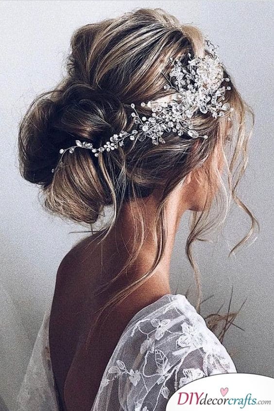 A Crown Full of Beads - Beautiful Bridal Updos