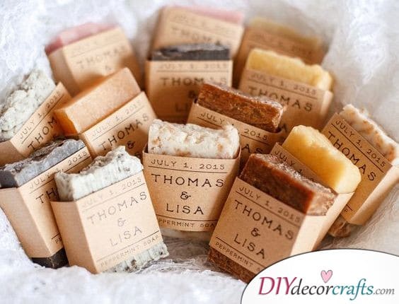 Homemade Soap - Creative Handmade Gifts for Guests