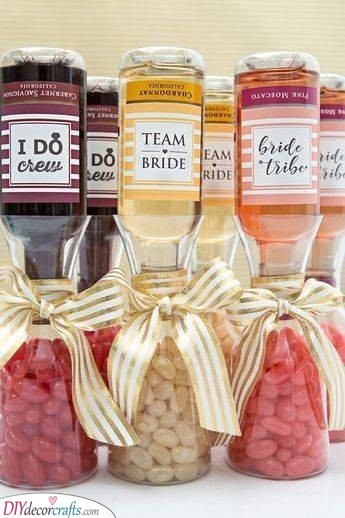 Wine and Jellybeans - Fun Gift Ideas for Your Bridesmaids