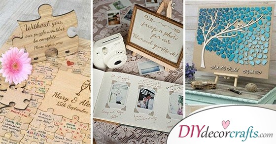 30 AMAZING WEDDING GUEST BOOK IDEAS - With Some Wedding Guest Book Alternatives