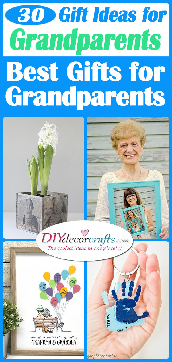 30 GIFT IDEAS FOR GRANDPARENTS - Best Gifts for Grandparents