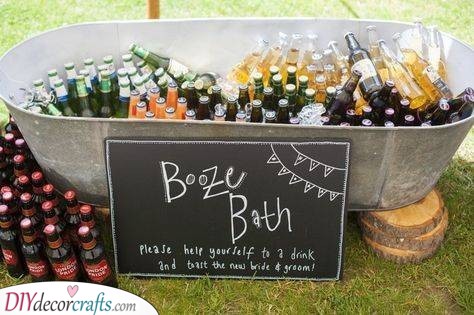 Booze Bath - Great Ideas for a Stag Night