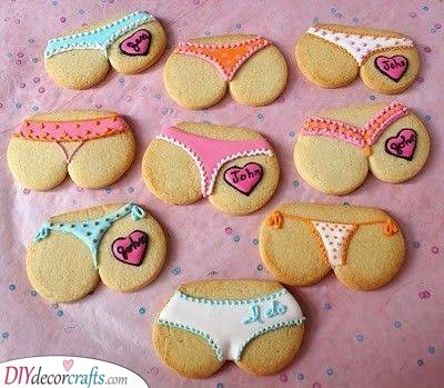 In the Absence of Women - Decorated Cookies