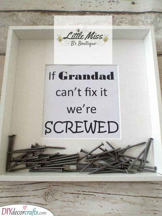 A Box of Screws - For Handy Grandads
