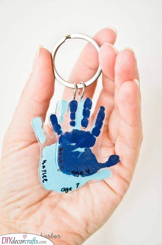 Hand Keychains - Best Gifts for Grandpa
