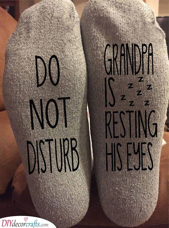 Funny Socks - Gift Ideas for Grandad