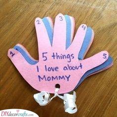 Five Things I Love About You - Present Ideas for Grandma