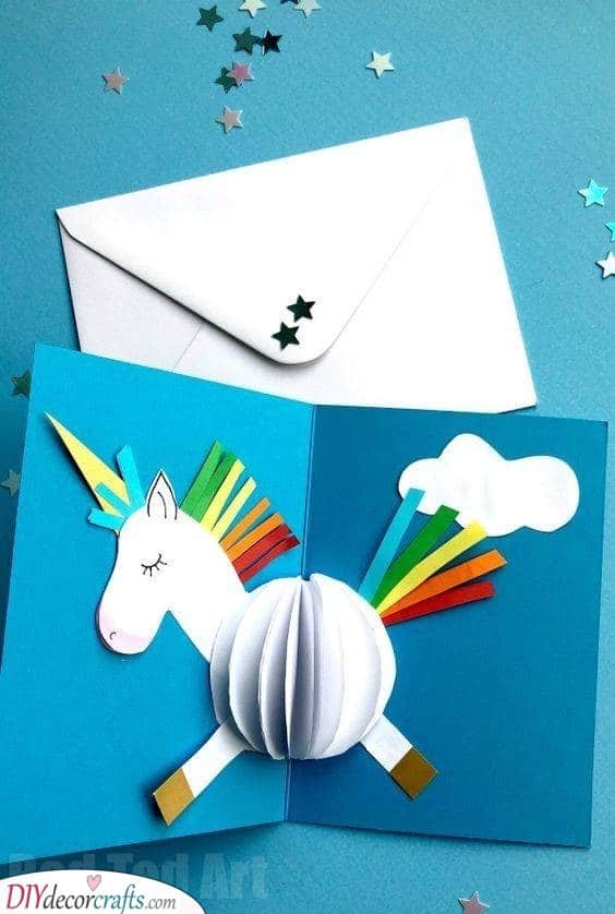 Unicorn Card - DIY Card Ideas