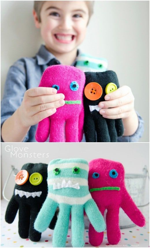 Glove Monsters - Cuddly and Personalised Children's Gifts