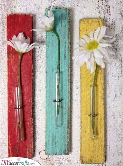 Delicate Flowers - Get Creative with Test Tubes