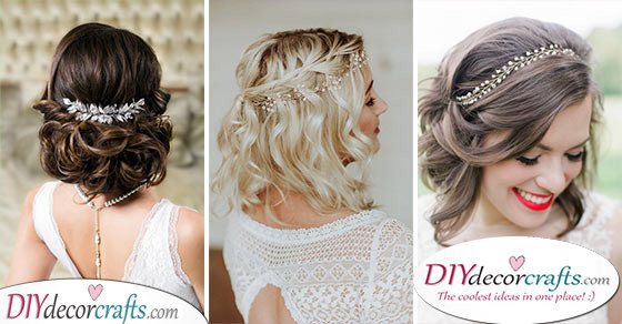 30 WEDDING HAIRSTYLES FOR MEDIUM LENGTH HAIR - Breathtaking Medium Length Wedding Hairstyles