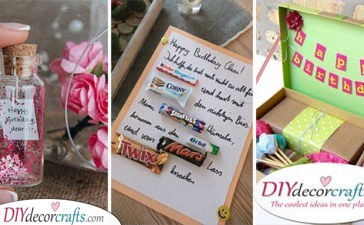 30 AWESOME HOMEMADE BIRTHDAY GIFTS - Tips to Making the Best DIY Birthday Gifts