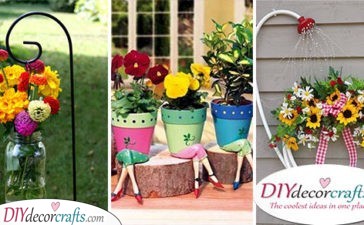 20 FABULOUS GARDEN DECORATIONS FOR SPRING - Spring Outdoor Decorations