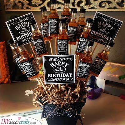 A Bouquet of Whiskey - Best Birthday Gifts for Men