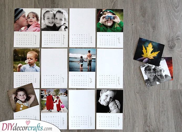 A Calendar Full of Memories - A Special Photo for Each Month
