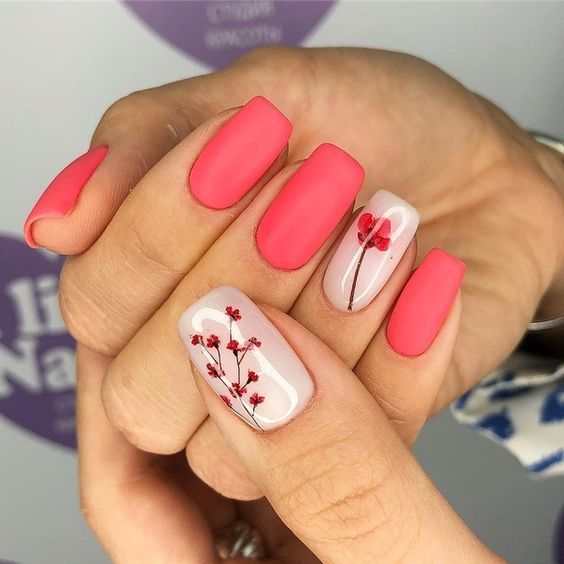 Cherry Blossoms - Great Nail Ideas for the Season