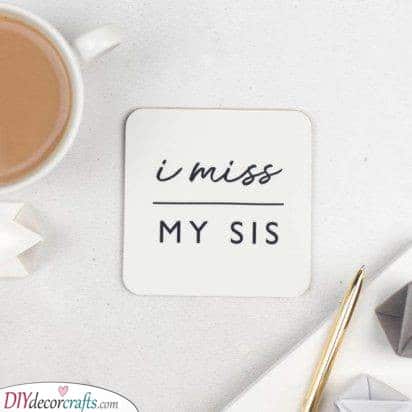 A Cute Mouse Pad - Present Ideas for Sisters