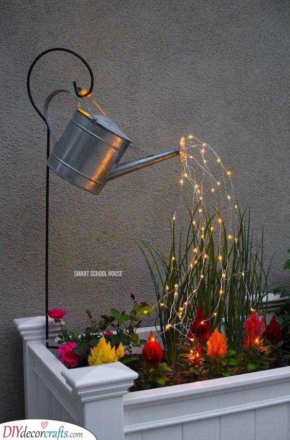 Lights Instead of Water - Light Up Your Garden