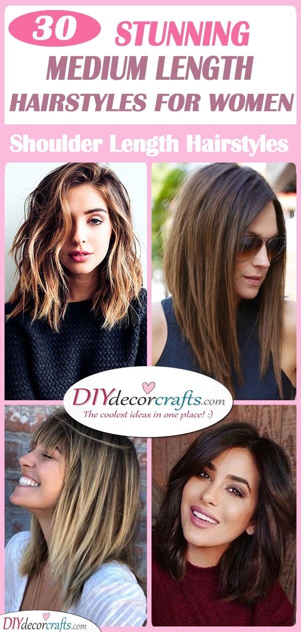 Medium Length Hairstyles For Women 30 Shoulder Length