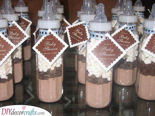 A Tasty Thank-You Gift - In Baby Bottles