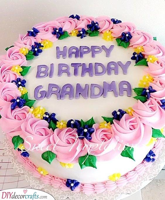 A Scrumptious Cake - Treat Your Gran