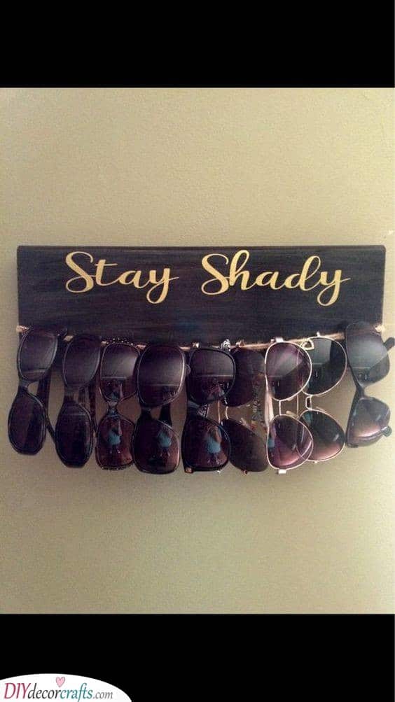 Stay Shady - Great Jewellery Storage Ideas