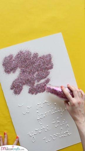Glitters and Sparkles - Unique Cards for Mothers