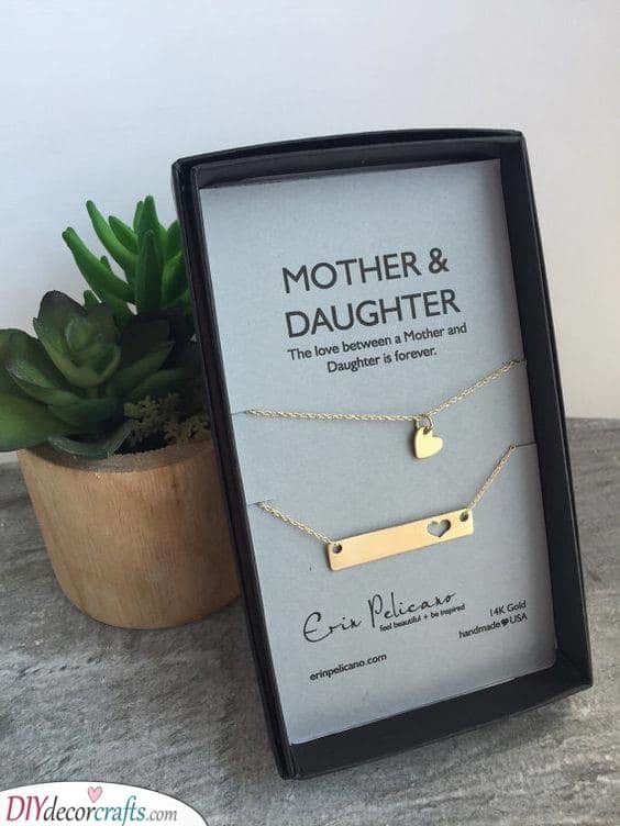 Mother and Daughter Necklaces - A Matching Set