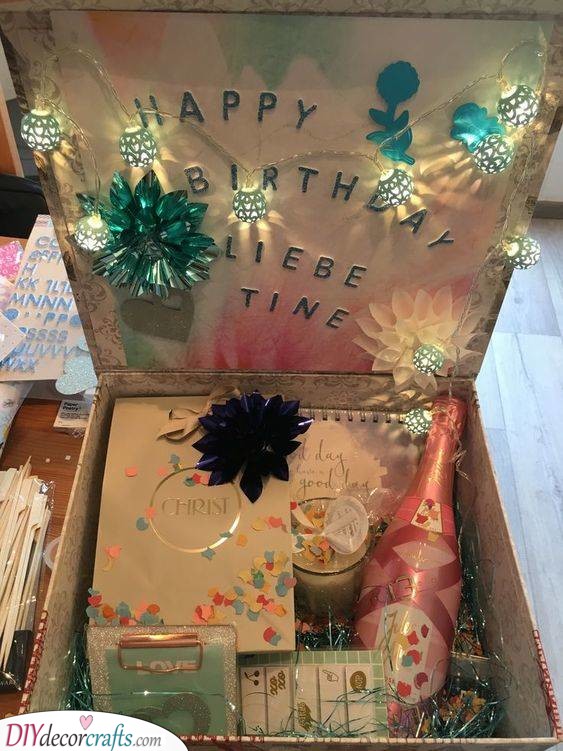 A Box of Everything - Baby's First Birthday Ideas