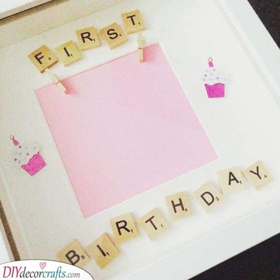 Put it in a Frame - Personalised 1st Birthday Gifts