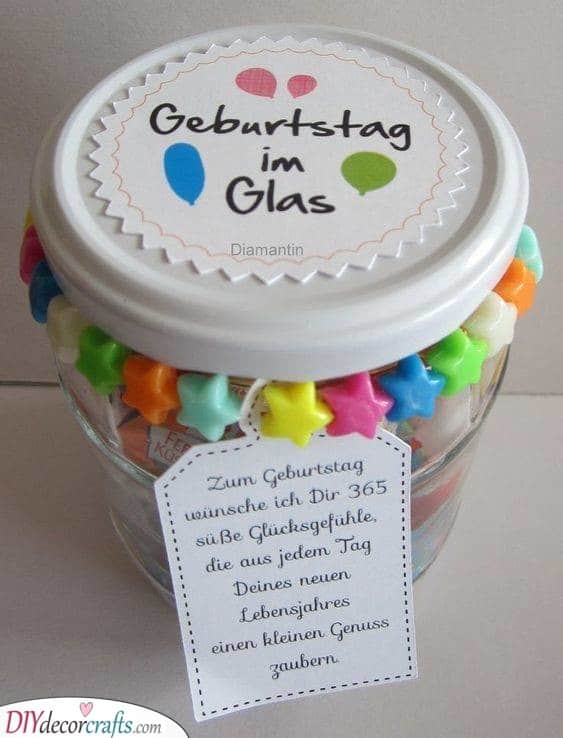 A Jar - Things to Get Your Best Friend for Her Birthday