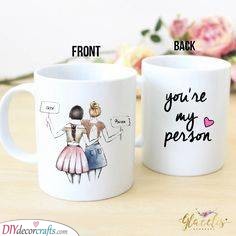 Adorable Mugs - Great Birthday Gifts for Your Best Friend