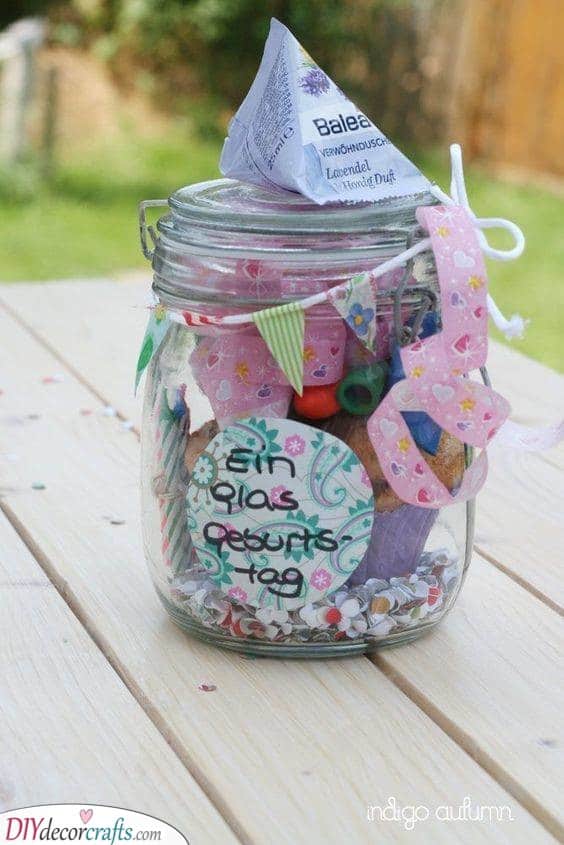Muffin in a Jar - Things to Get Your Best Friend for Her Birthday