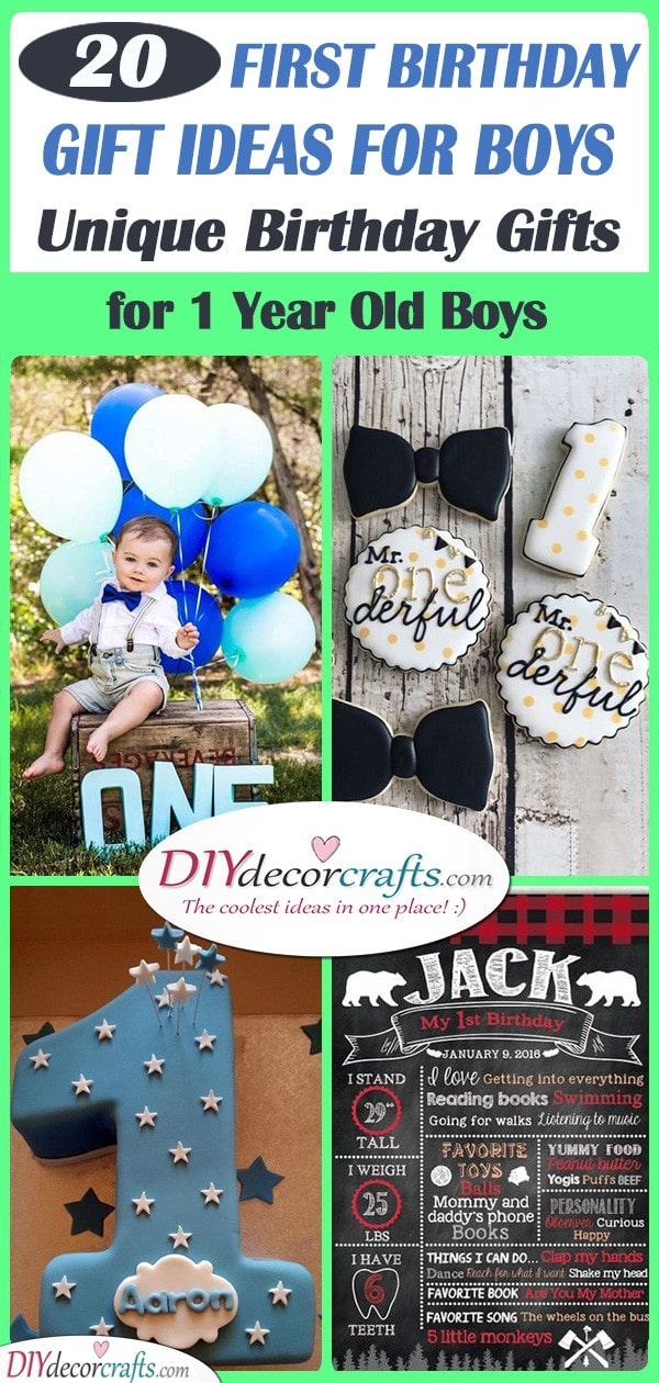 creative 1 year old birthday gifts