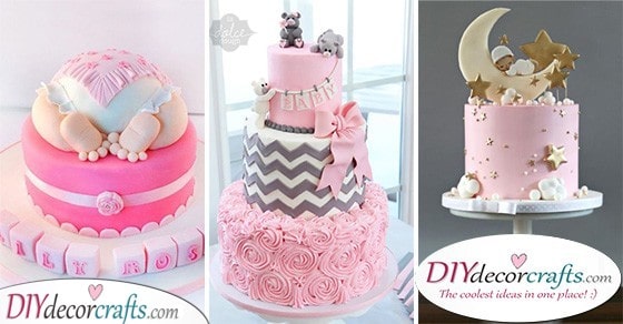 Baby Shower Cake Ideas For Girls 25 Beautiful Cakes For Baby Girls