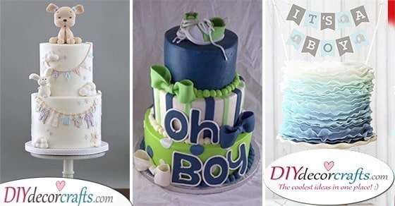 Ongekend Baby Shower Cake Ideas for Boys - 25 Great Baby Shower Cakes CV-65